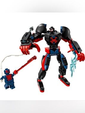LEGO #76337 Marvel Miles Morales Mech vs. Spider-Man 2099 Building Set